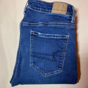 American Eagle Hi Rise Jegging Jeans Super Stretch